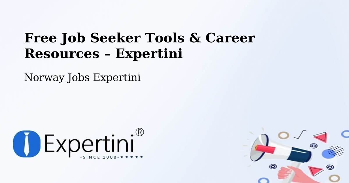Free Job Seeker Tools & Career Resources – Sel - Sel, Norway Jobs Expertini